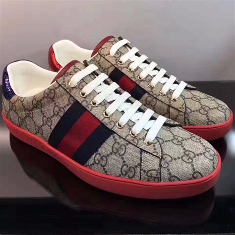 gucci gg supreme men's shoes